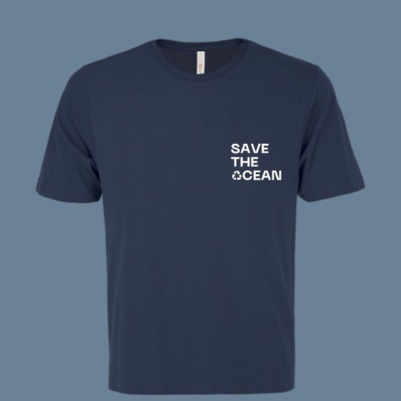 COPY - Euro Spun T-shirt - Dark Navy - Picture 1 of 5